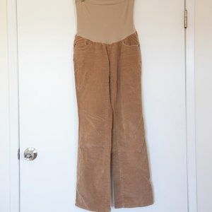 Full panel maternity corduroy pants | Oh Baby by Motherhood Maternity
